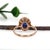 2020s 1.75ct Ceylon Sapphire Ring With Natural Diamond Halo in 14k Solid Gold, Size 6.75 For Sale - Image 5 of 7