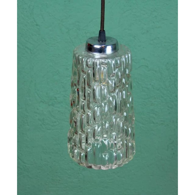 Granulated Crystal Lamp, 1960s For Sale - Image 6 of 9