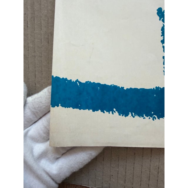 French Charles Lapicque (1898–1988), Städtische Galerie München, 1962, Original Vintage Exhibition Poster, Printed in Germany For Sale - Image 3 of 12