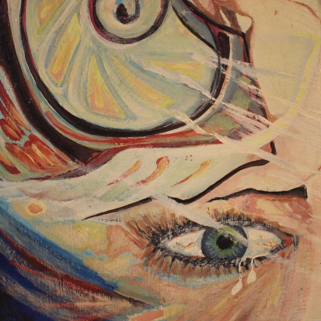 Alain Cadoret, Surrealist Composition, 1975, Oil on Canvas For Sale - Image 8 of 16