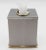 2000 - 2009 Vintage Steel Square Tissue Box Cover For Sale - Image 5 of 8