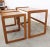 Mogens Kold Møbelfabrik Set of 3 Mid-Century Danish Modern Arne Hovmand-Olsen Mogens Kold Teak Nesting Tables For Sale - Image 4 of 12