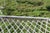 Vintage Lee L. Woodard & Sons Wrought Iron White Patio Set—A Table and Four Chairs For Sale - Image 10 of 18