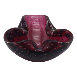 Murano Glass Vide Poche, 1960s For Sale