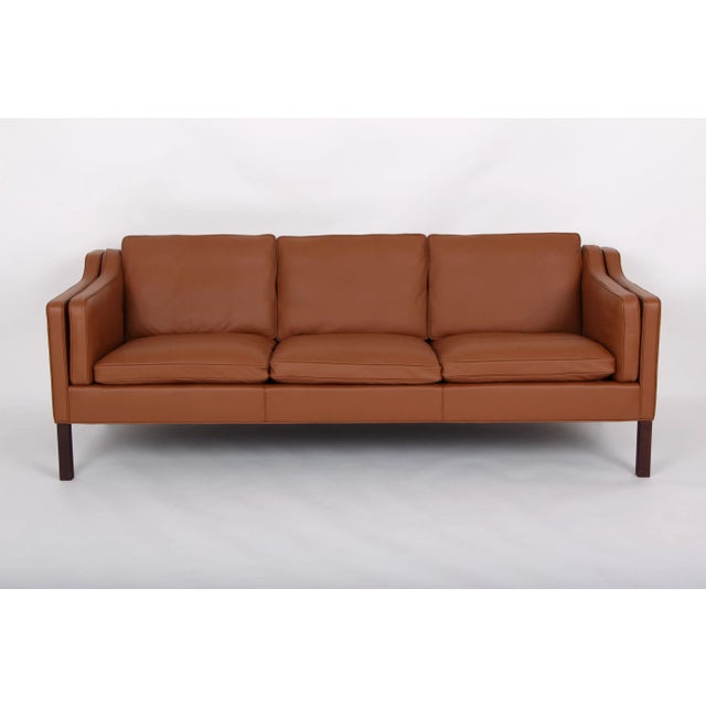 3 Seat 2213 Sofa by Børge Mogensen for Fredericia For Sale - Image 12 of 13