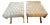 Karges Benches Button-Tufted Champagne Upholstery MCM For Sale