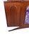 Wood Mid-Century Modern 2-Piece Kagan Style Dark Walnut Sideboard W/Bar Cabinet For Sale - Image 7 of 13