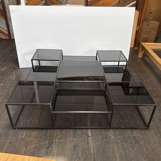 Contemporary Theo Eichholtz for Restoration Hardware Smythson Coffee Table For Sale - Image 3 of 12