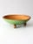 Vintage Hand-Painted Footed Wood Bowl For Sale - Image 9 of 9