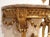 Wood Antique Louis XVI Style Giltwood Console With Gray Rose Marble Top, C. 1860 For Sale - Image 7 of 14