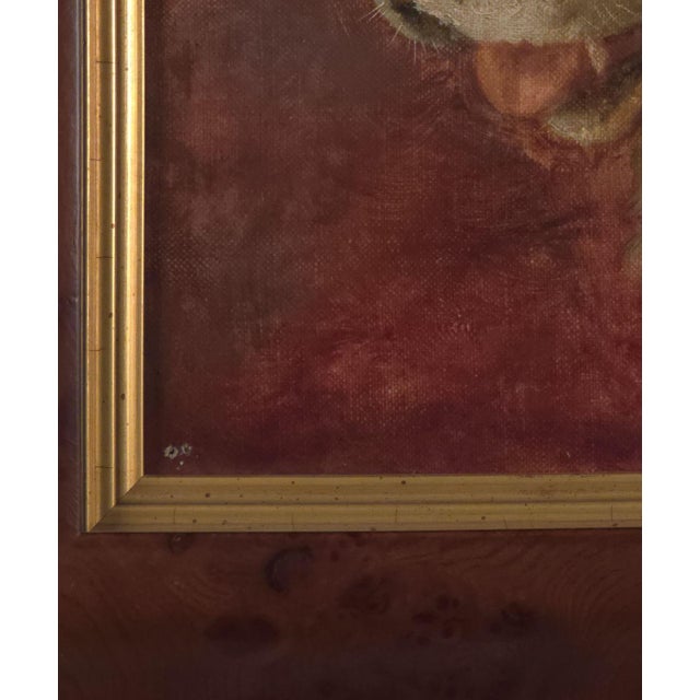 Realism Portrait of a Saint Bernard, England Circa 1880 For Sale - Image 3 of 6