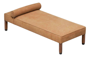 Vintage Art Deco Daybed in Linen, 1930s