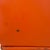 Modern Vintage Orange Vinyl Storage Ottoman, Rectangular For Sale - Image 3 of 12