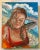 “Beach Day”, Figurative Oil Painting, Portrait of a Girl, Coastal Art For Sale In Saint Louis - Image 6 of 8