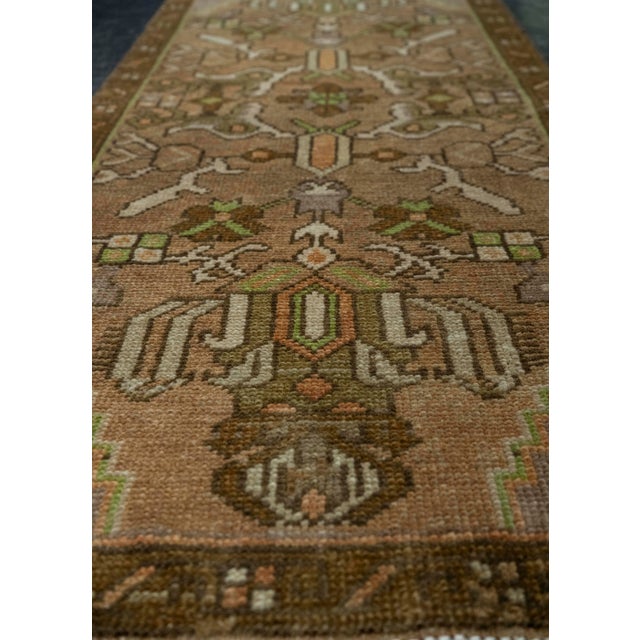 Turkish Mini Rug Oriental Hand Knotted Vintage Rug 1'7" x 3'6" #20644 For Sale In Houston - Image 6 of 8
