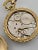 Rare Vintage Ornate "Ernest Borel" 17 Jewel Gold Plated Pendant Watch Works For Sale - Image 11 of 16