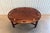 Vintage Thomasville Collectors Cherry Oval Butler’s Coffee Table With Brass Hinges For Sale - Image 6 of 6