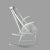 Gyngestol No. 3, the rocking chair design classic from Illum Wikkelso for Niels Eilersen Denmark. This classic among the...