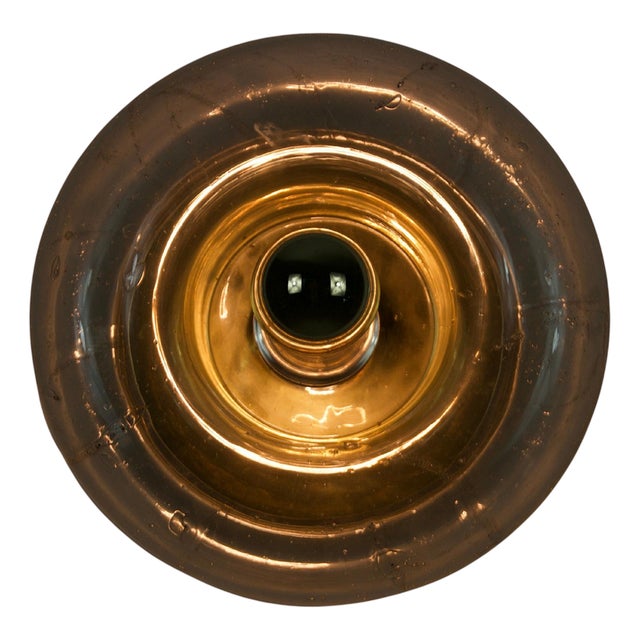 Mid-Century Blown Glass Wall Lamps attributed to Doria, 1960s, Set of 2 For Sale