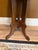 Antique Eastlake Victorian Oak Parlor Side Table With Carved Pedestal Base and Acorn Finial For Sale - Image 12 of 15