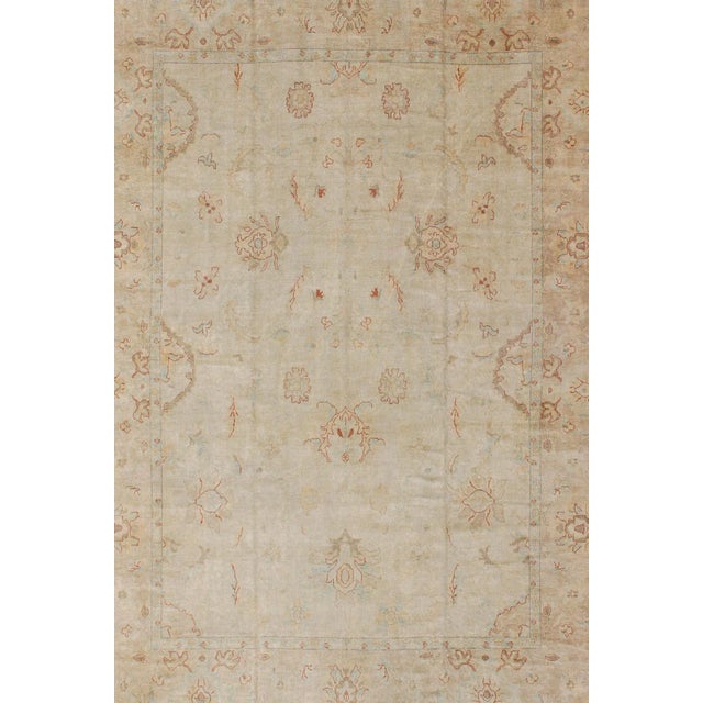 Large Turkish Oushak Rug, Keivan Woven Arts / rug EN-115175, country of origin / type: Turkey / Oushak, circa Late-20th...