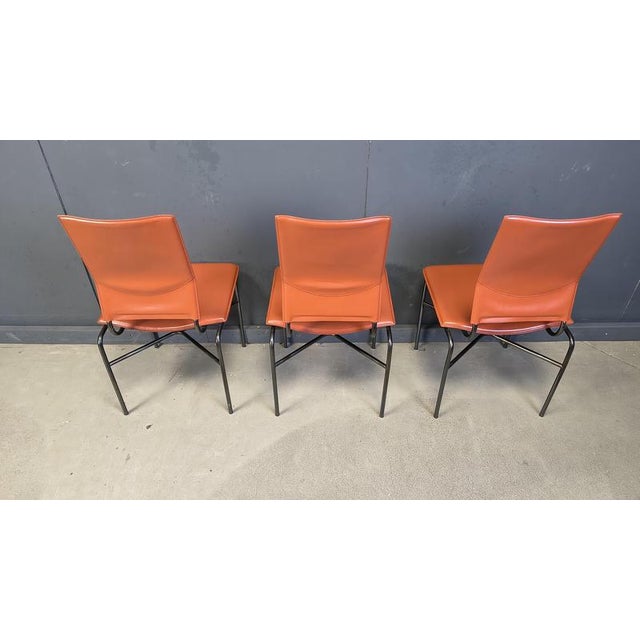 Dining Chairs by Ross Littel for Matteo Grassi, 1970s, Set of 6 For Sale - Image 9 of 17