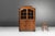 Authentic 18th-century German display cabinet, a masterpiece of craftsmanship and design. Made of solid oak, this cabinet...