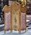 French French Style Room Divider With Gold Leaf Frame – Multicolor Folding Screen For Sale - Image 3 of 4