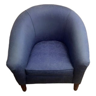 Vintage Laura Ashley - Barrel Tub Chair For Sale