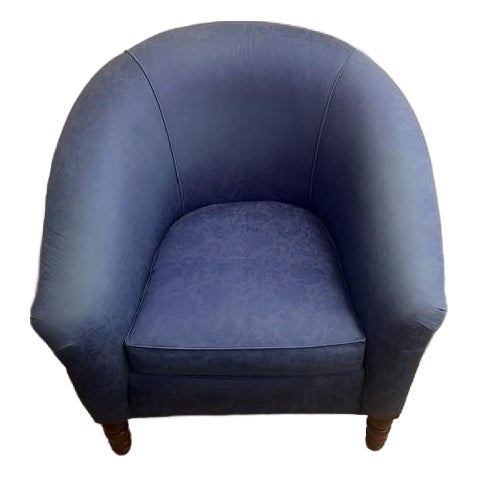 Vintage Laura Ashley - Barrel Tub Chair For Sale