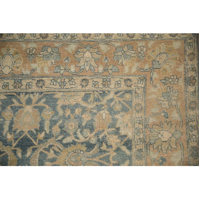 Vintage Distressed Tabriz Carpet - 7'9" x 10'3" For Sale - Image 9 of 10