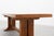 Wood Vintage Oak Trestle Table with Pegged Stretcher, France, 1950s For Sale - Image 7 of 18