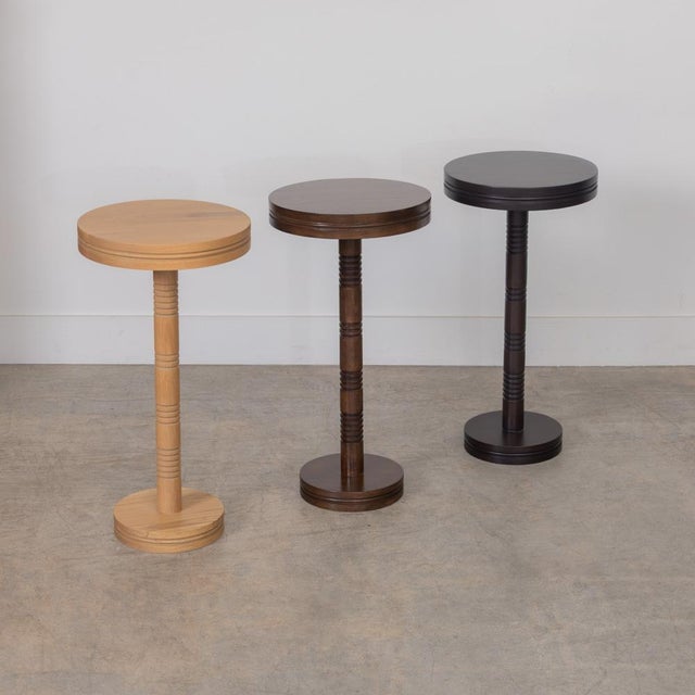 Panoplie Drink Table, Dark Oak For Sale - Image 11 of 11
