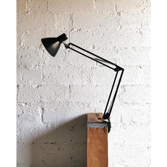 Black Architect's Desk Lamp from Rimsa, Italy, 1960s For Sale - Image 11 of 11
