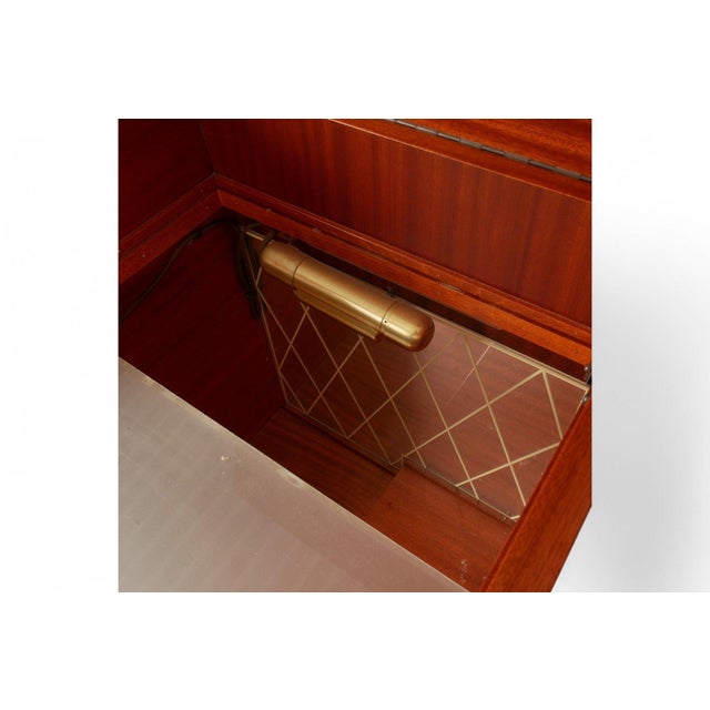 Mid 20th Century Stern + Stern Concerton Type v 594 Bar + Stereo Cabinet, Attributed For Sale - Image 4 of 9