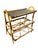 Rattan and Glass Shelf in the style of Rohe Noordwolde, 1950s For Sale - Image 9 of 9