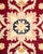 Traditional Mogul, One-of-a-Kind Hand-Knotted Area Rug in Re, 9' 1" x 12' 3" For Sale - Image 3 of 8