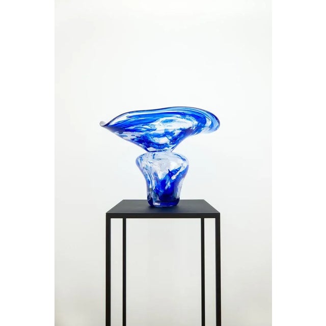 See the rise, feel the sun glass sculpture by eline martherus dimensions: bowl d 48.5 x h 36 cm vase d 50 x h 33.5 cm rock...