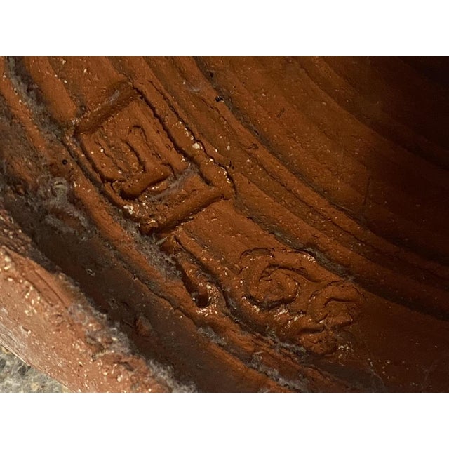 Mid-Century Studio Ceramic Cat Sculpture, 1968 For Sale - Image 11 of 14