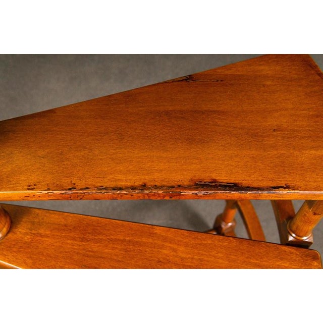 English Style Practical Library Staircase For Sale - Image 15 of 16