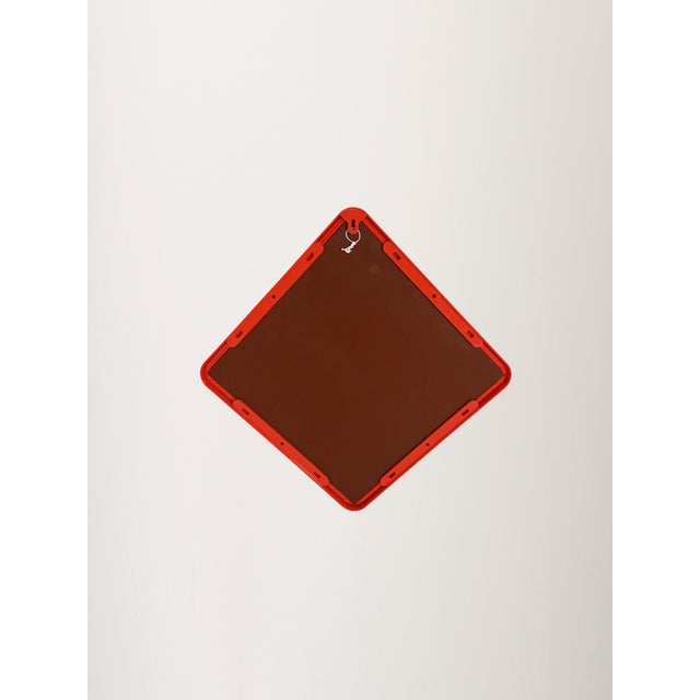 Plastic Scandinavian Mirror from Makiesen Kuvastin Oy, 1970s For Sale - Image 7 of 8