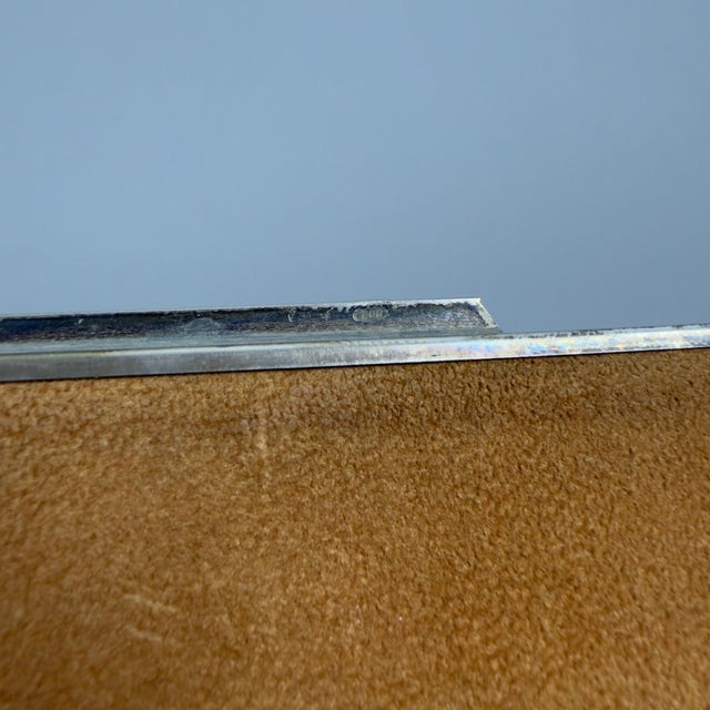 800 Silver Wooden Jewelry Box with Feet, 1982 For Sale - Image 9 of 12