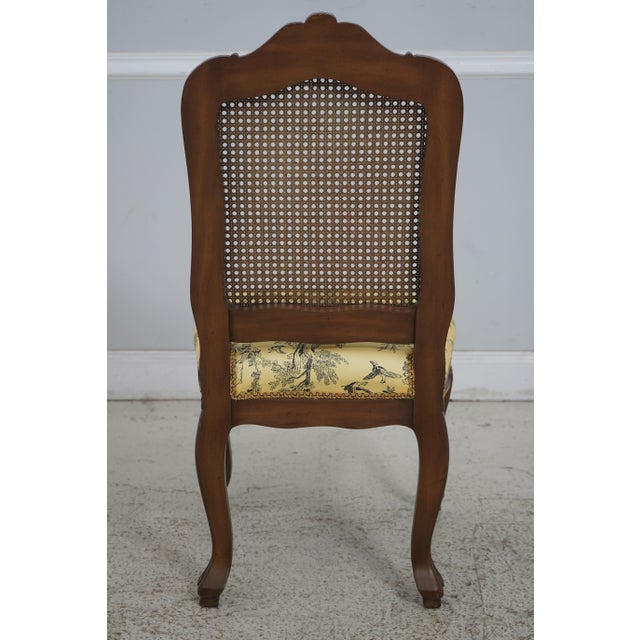 Set of 4 Karges French Style Cane Back Dining Room Chairs Chairish