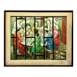1970s “Chinese Dim Sum Feast” by Raymond Howell For Sale