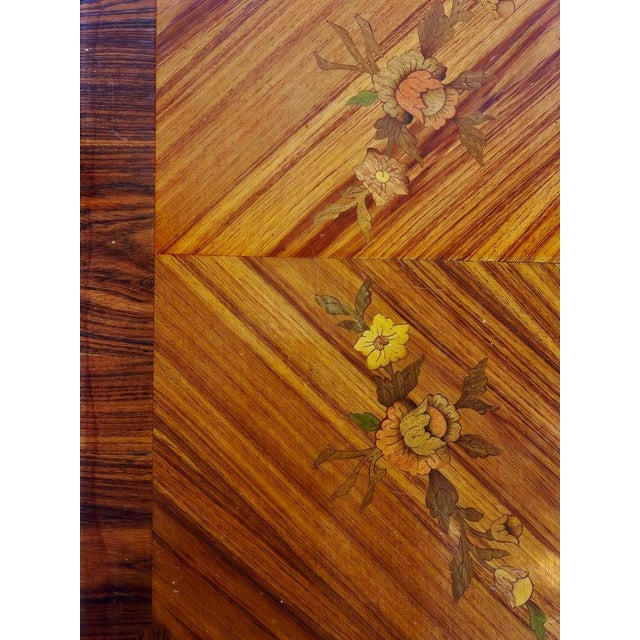 1990s Italian Inlaid Side Tables With Bronze Mounts by Marconi Arte, Pair For Sale - Image 18 of 18