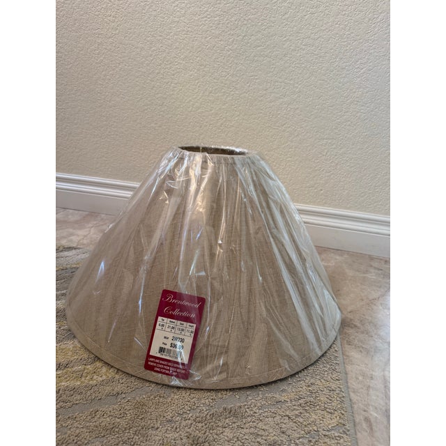 Traditional Brentwood Collection Lamp Empire Shade For Sale - Image 3 of 4