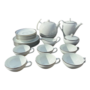 Mid 20th Century Fukagawa Japan Coffee/Tea Set - 22 Piece