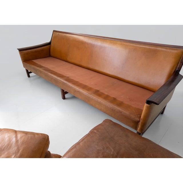 Minerva 4-Seater Sofa by Torbjørn Afdal for Bruksbo, Norway, 1960 For Sale - Image 12 of 18