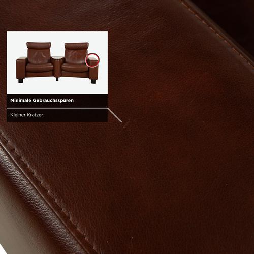 Arion Two-Seater Sofa in Leather from Stressless For Sale - Image 12 of 18