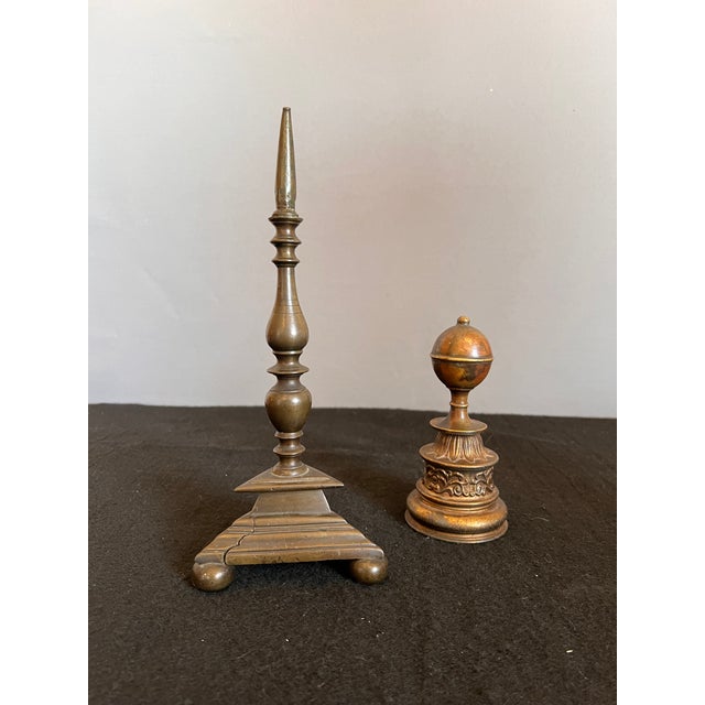 Bronze 19th Century Grand Tour Period Table Articles Paperweights - A Pair For Sale - Image 8 of 10